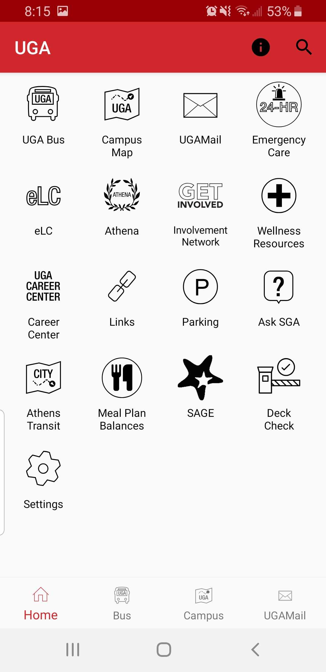 Uga Mobile App Web And Applications Eits