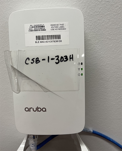 Aruba wireless box